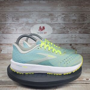 Brooks hyperion tempo Women's Size 7 blue neon yellow Running Training Shoes